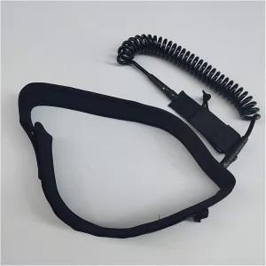 10ft Surfboard Leash Straight SUP Leash Surf Board Leg Rope for Shortboard, Longboard, Paddleboard(10ft7mm128cm)