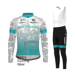 Astana Bianchi Long Sleeve Cycling Kits