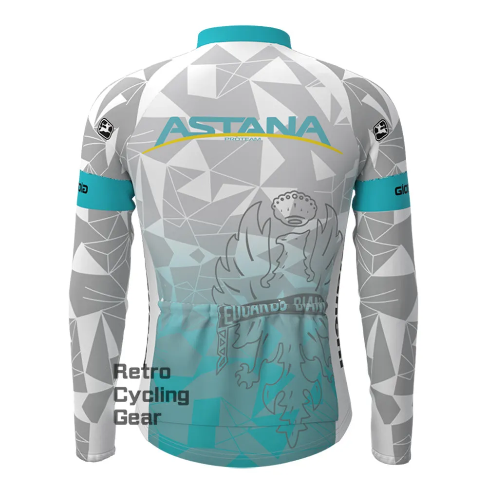 Astana Bianchi Long Sleeve Cycling Kits