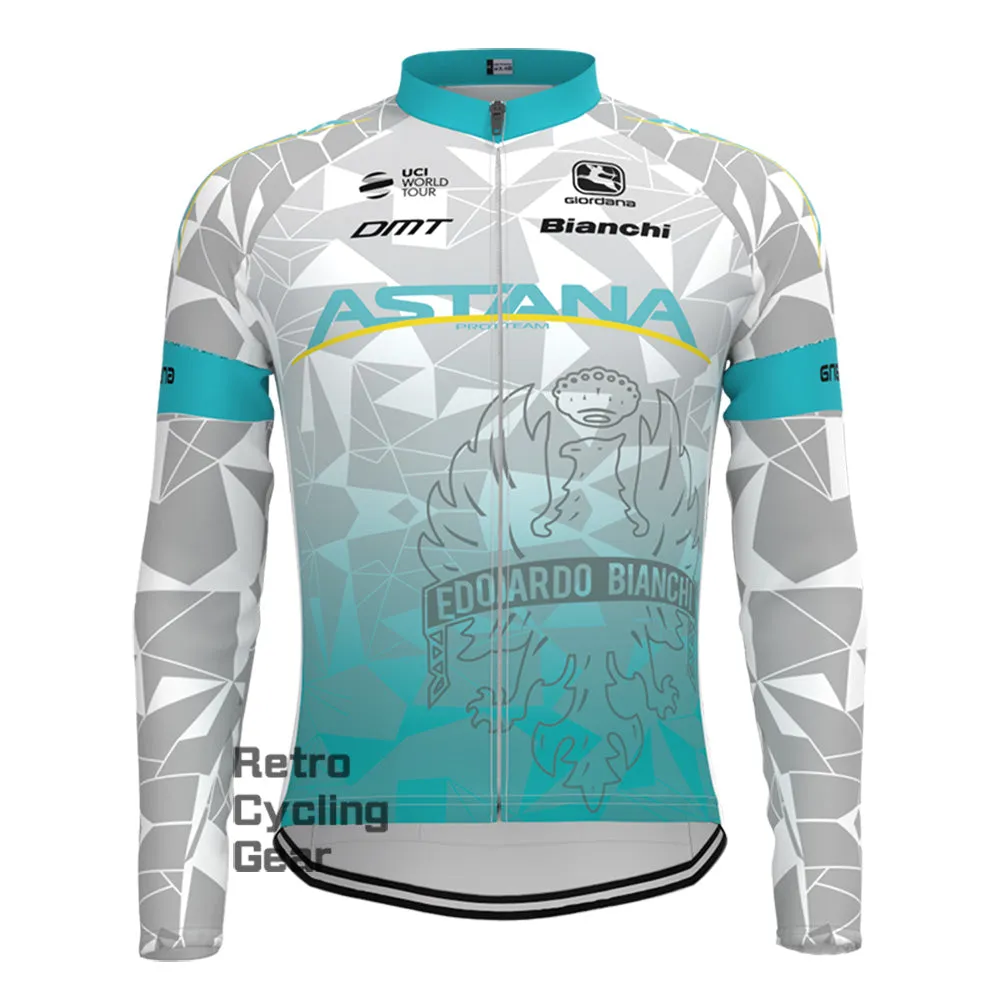 Astana Bianchi Long Sleeve Cycling Kits