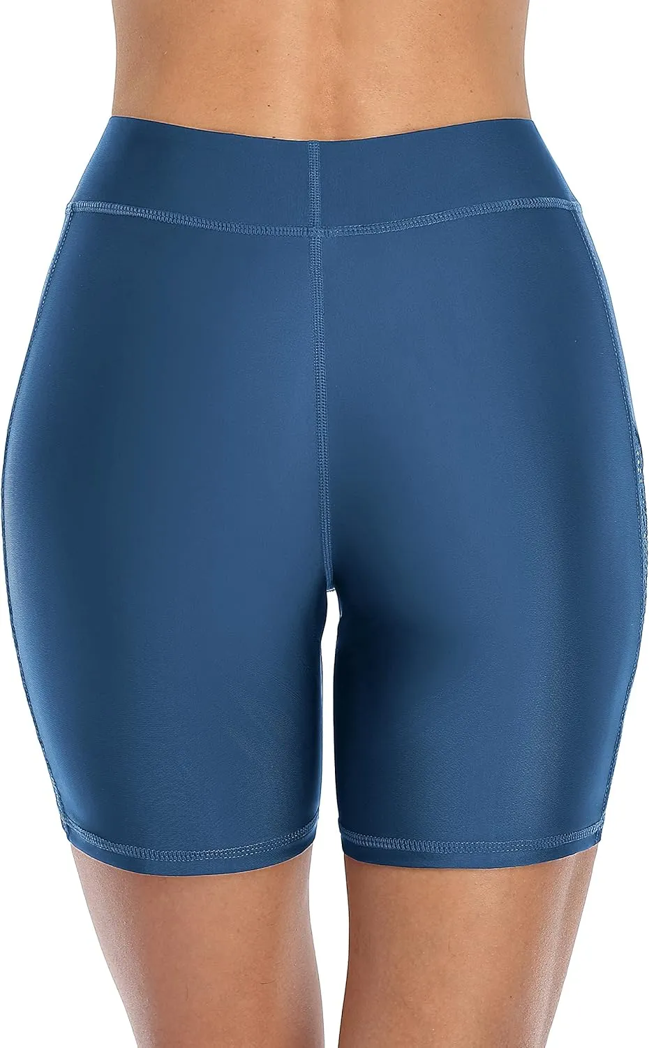 beautyin Women's Boardshort Swim Bottom High Waisted Tankini Swimwear Shorts