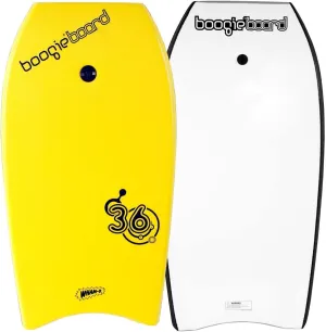 BoogieBoard 36 Bodyboard - Phuzion Core - XPE Deck - HDPE Bottom - Crescent Tail - Includes Wrist Leash