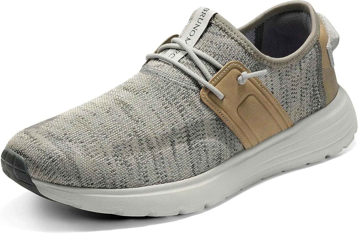 Bruno Marc Men's Slip-on Casual Shoes Loafers for Men Knit Comfortable Lightweight Shoes