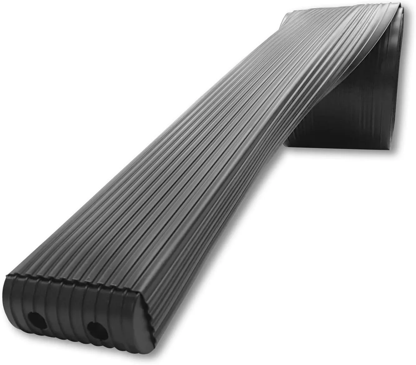 Caliber Bunk Wrap Endcaps 23053-BK, 4-Pack of 2 x 6" Endcaps with Hardware, Black