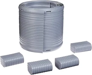 Caliber Bunk Wrap Kit 23050, 16-ft Roll of 2x4-in Bunk Wrap with Endcaps, Grey