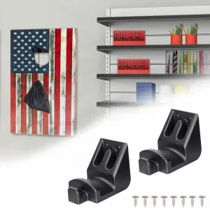 Cornhole Board Wall Mounts Set of 2 Cornhole Accessories Wall Mount with Hook for Hanging Cornhole Board Game Holder Storage