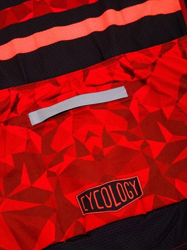 Geometric (Red) Men's Jersey