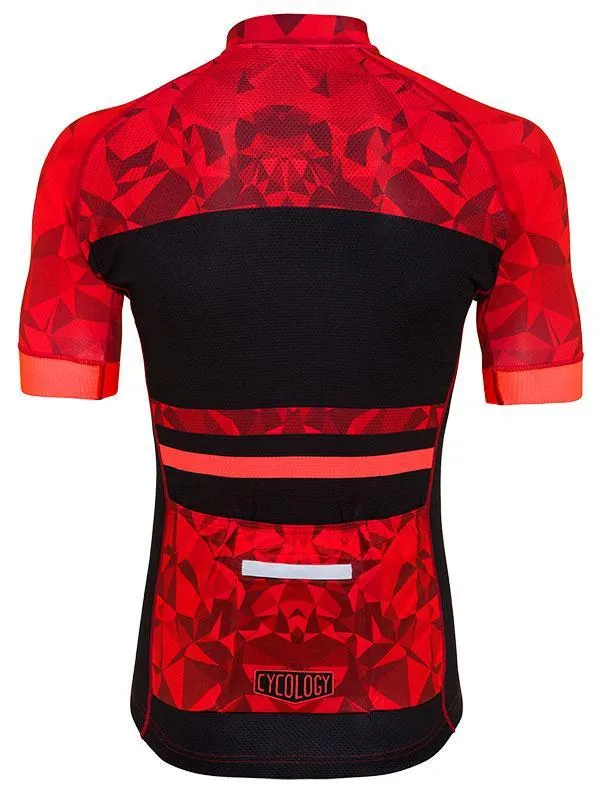Geometric (Red) Men's Jersey