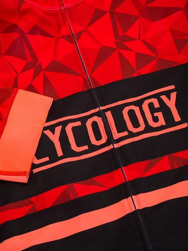 Geometric (Red) Men's Jersey
