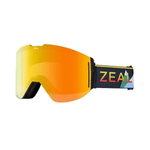 Goggles Zeal Lookout Open Hearts - Phoenix Mirror   Sky Blue Mirror