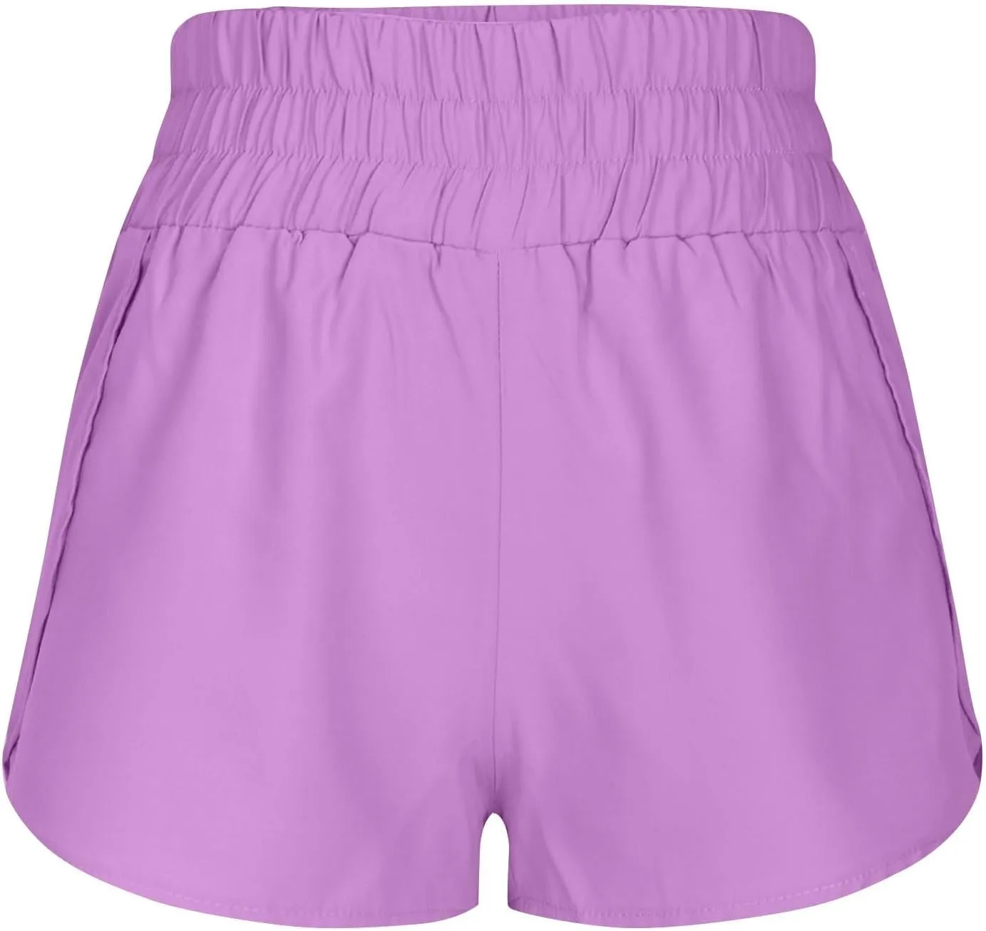 High Waisted Running Shorts for Women Summer Split Breathable for Athletic Tennis Gym Workout Shorts Outfit 2025