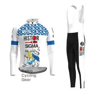 Hstor Retro Long Sleeve Cycling Kit