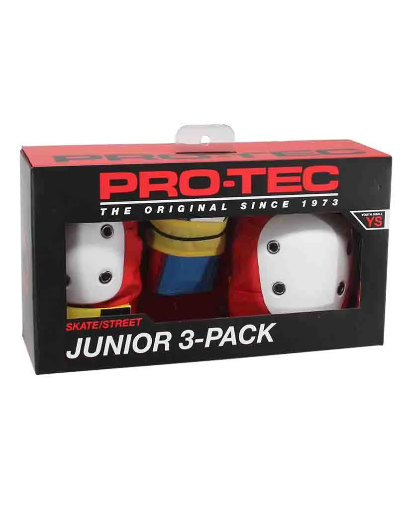 Jr. Street Gear 3-Pack Protective Gear -  Retro