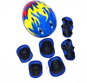 Kids Helmet and Pads Set  Toddler Helmet with Knee Pads, Elbow Pads, and Wrist Guards for Ages 3-6, Protective Gear for Cycling, Skateboarding, Rollerblading, and Scooters