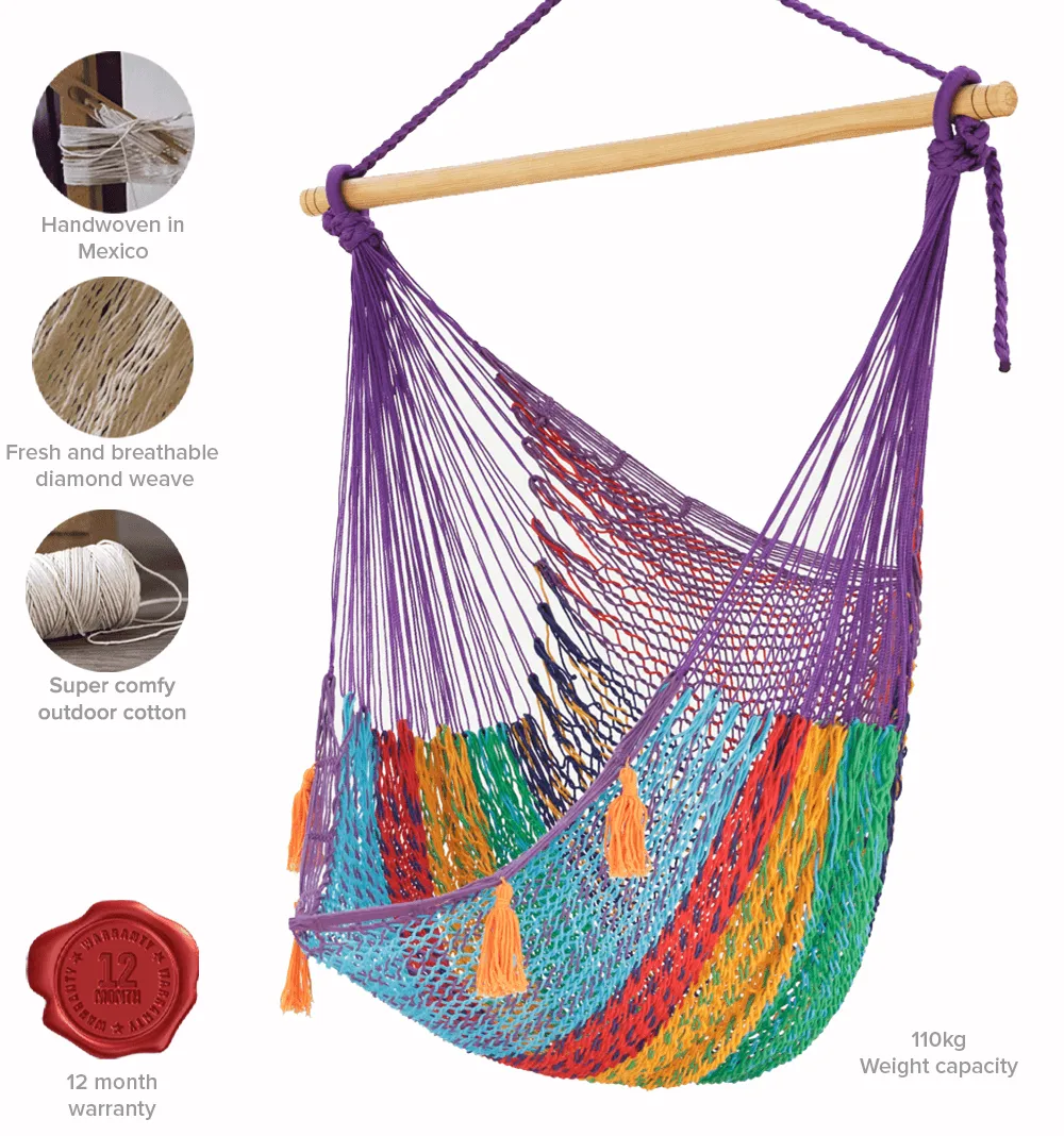 Mexican Hammock swing chair Colorina