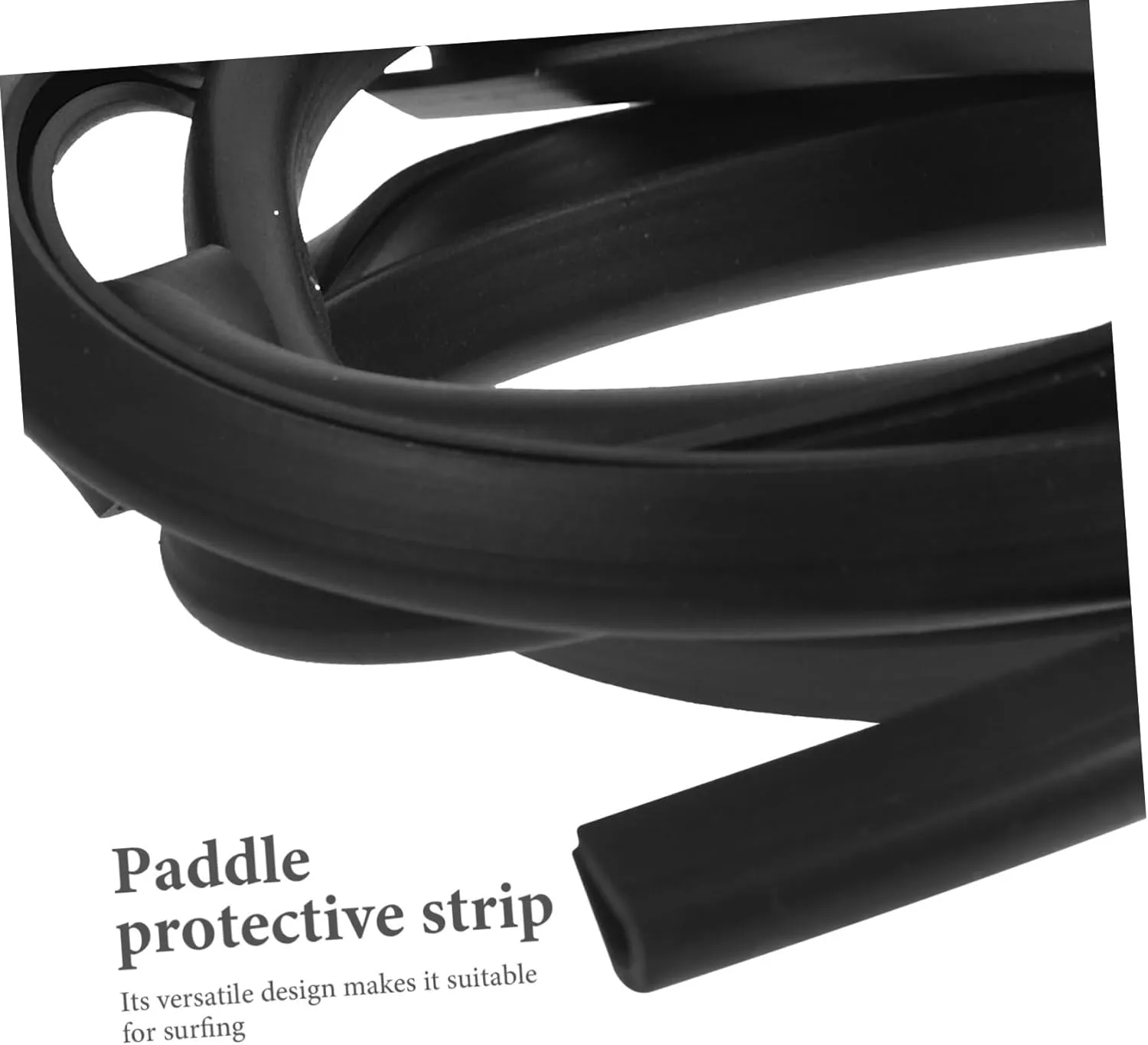 Mipcase Paddle Protectors Black Paddle Edge Protector Paddle Protective Strip Paddle Edges Strip PVC