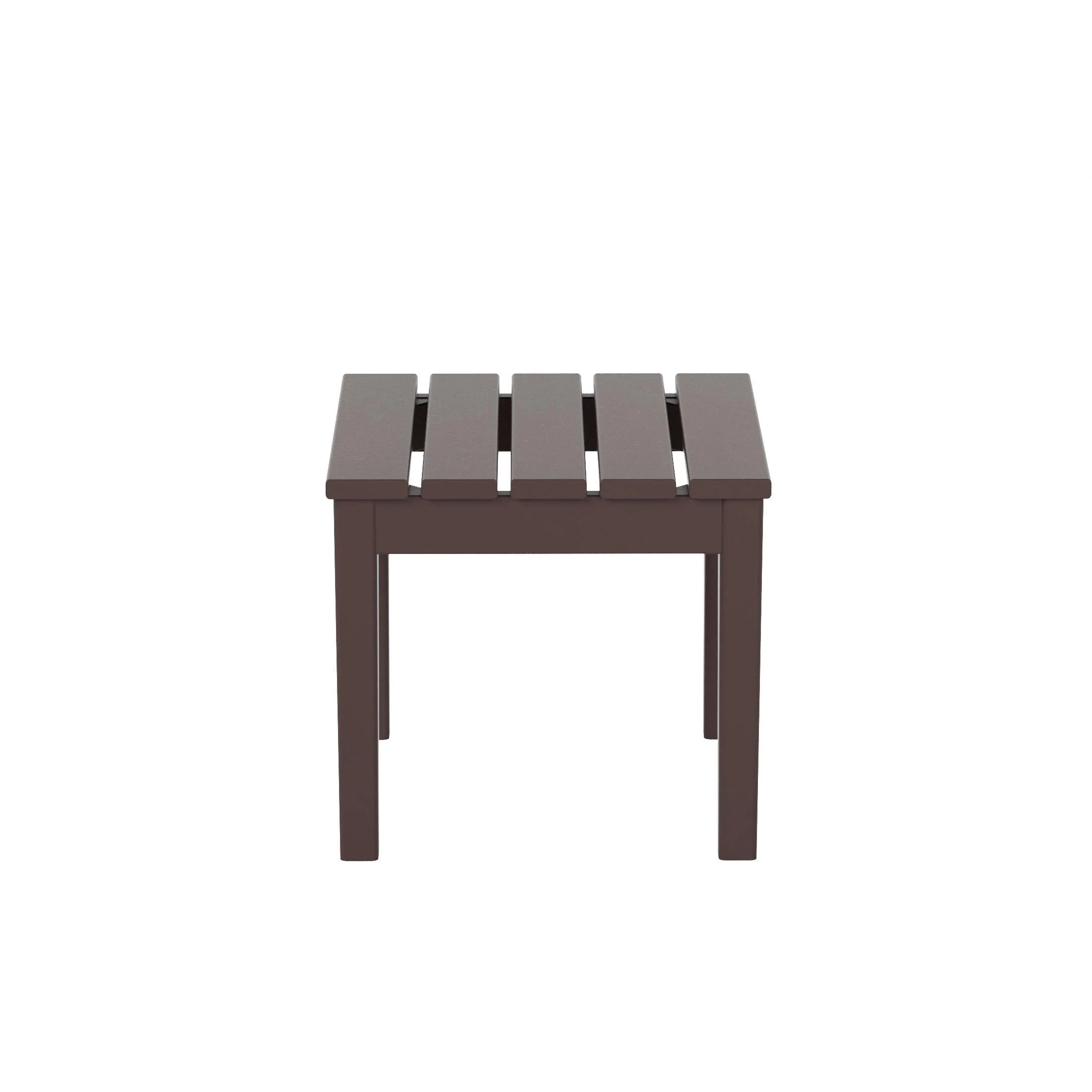Palms Modern Adirondack Square Outdoor Side Table
