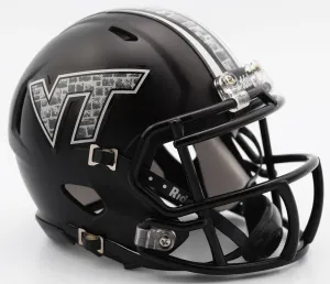 Riddell NCAA Unisex-Adult Helmet Replica Mini Speed Style Matte Black