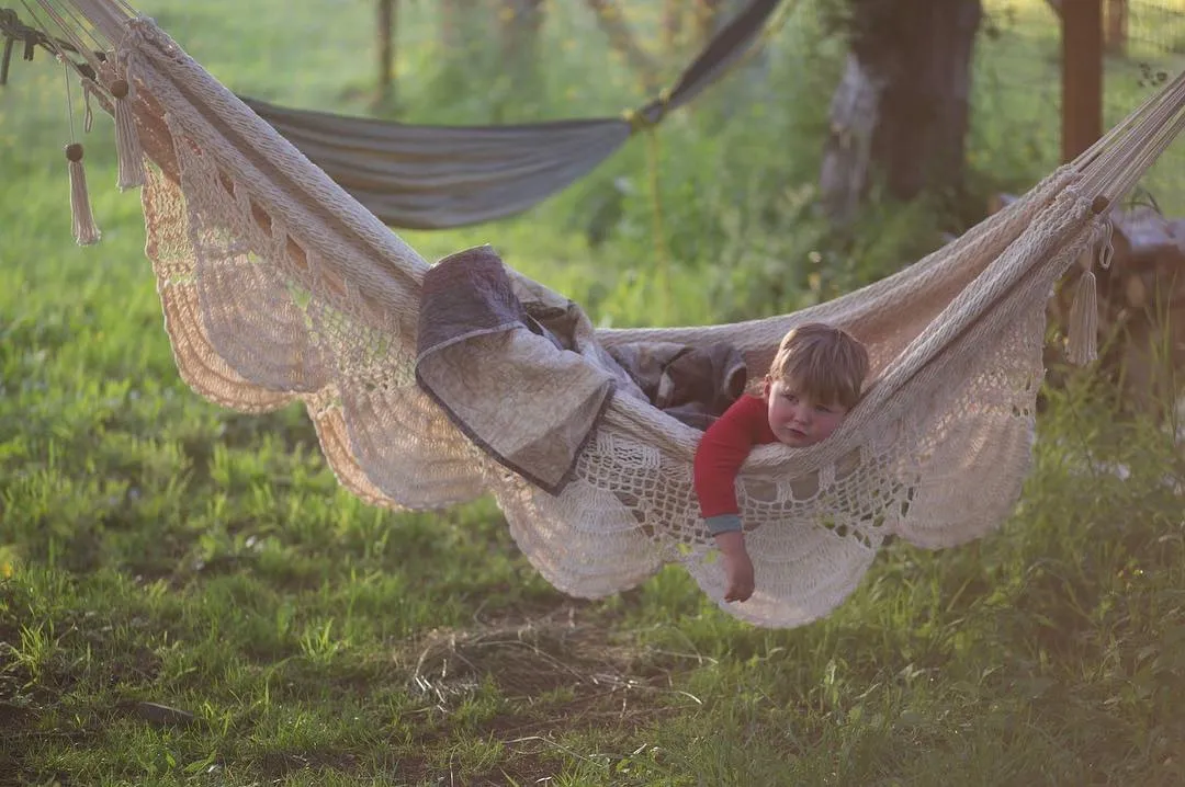 Rope Hammock "Cocoon Style". Handmade in Nicaragua, certified in USA