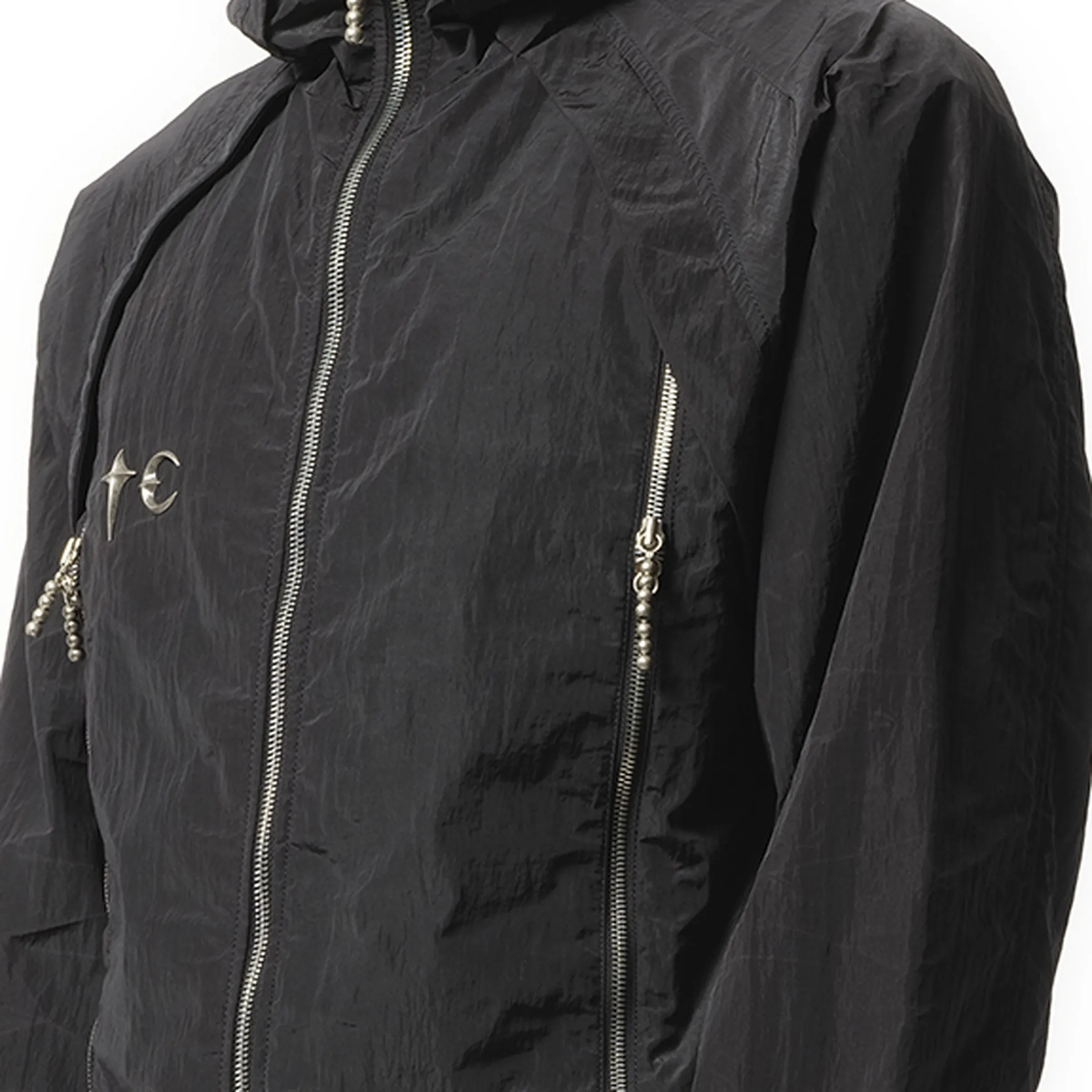 Scarred Wind Soldier Jacket in Black