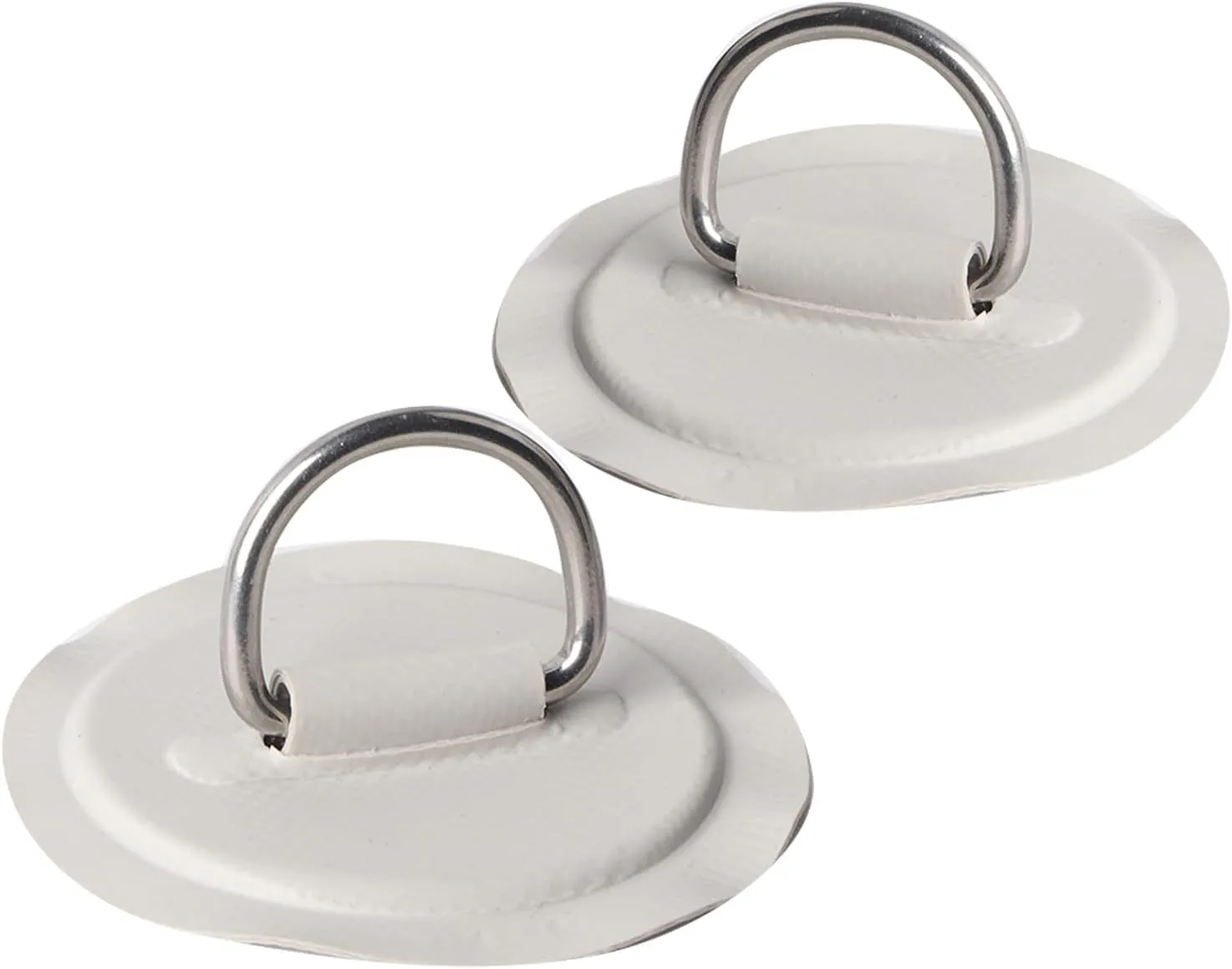 Stand Up Paddle Board Accessories, Inflatable Boat Accessories Stainless Steel and PVC Kayak Paddle Drip Rings with 2Pcs for Marine (Grey)