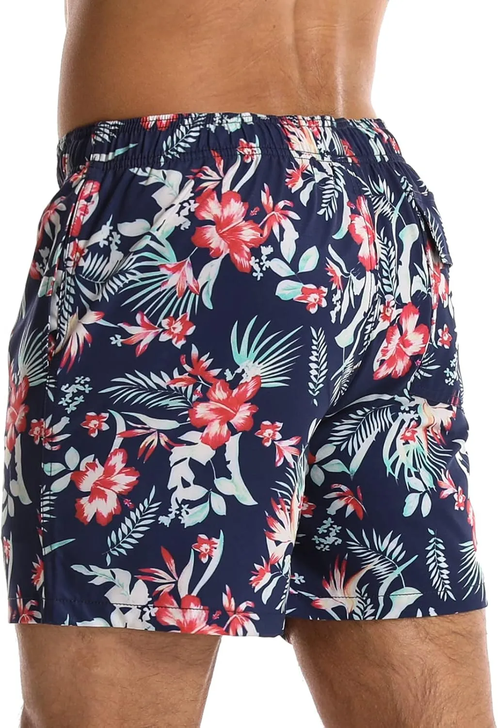Surenow Mens Swimming Trunks Quick Dry Swim Shorts with Mesh Lining Funny Swimwear Bathing Suits Beach Shorts